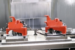 Konsole in der Spannvorrichtung